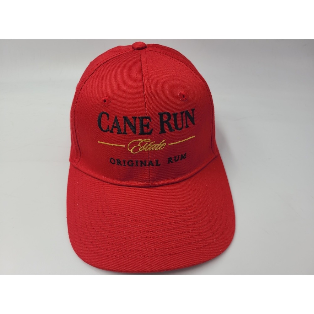 Cane Run Estate Original Rum Snapback Hat Cap Casual College Party Men Women Red